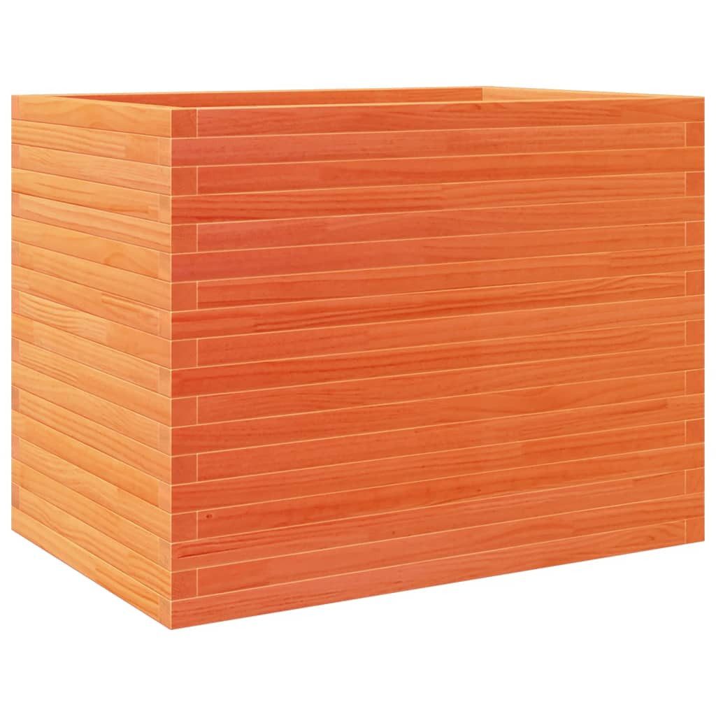vidaXL Blumentopf Pflanzkübel Wachsbraun 90x60x68,5 cm günstig online kaufen