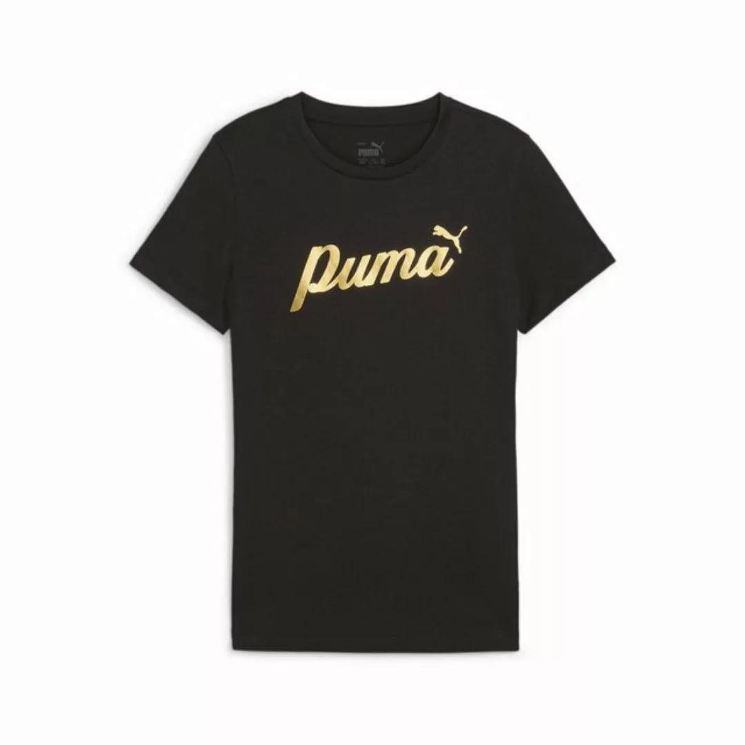 PUMA T-Shirt ESS+ SCRIPT METALLIC TEE G günstig online kaufen