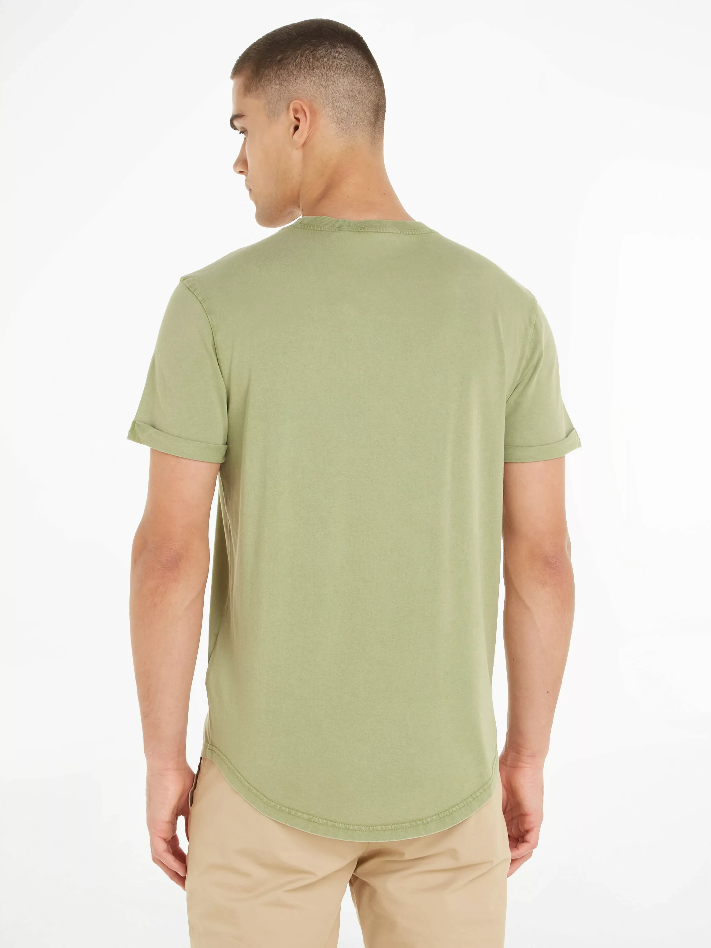 Calvin Klein Jeans T-Shirt "WASHED MONOLOGO BADGE TEE" günstig online kaufen