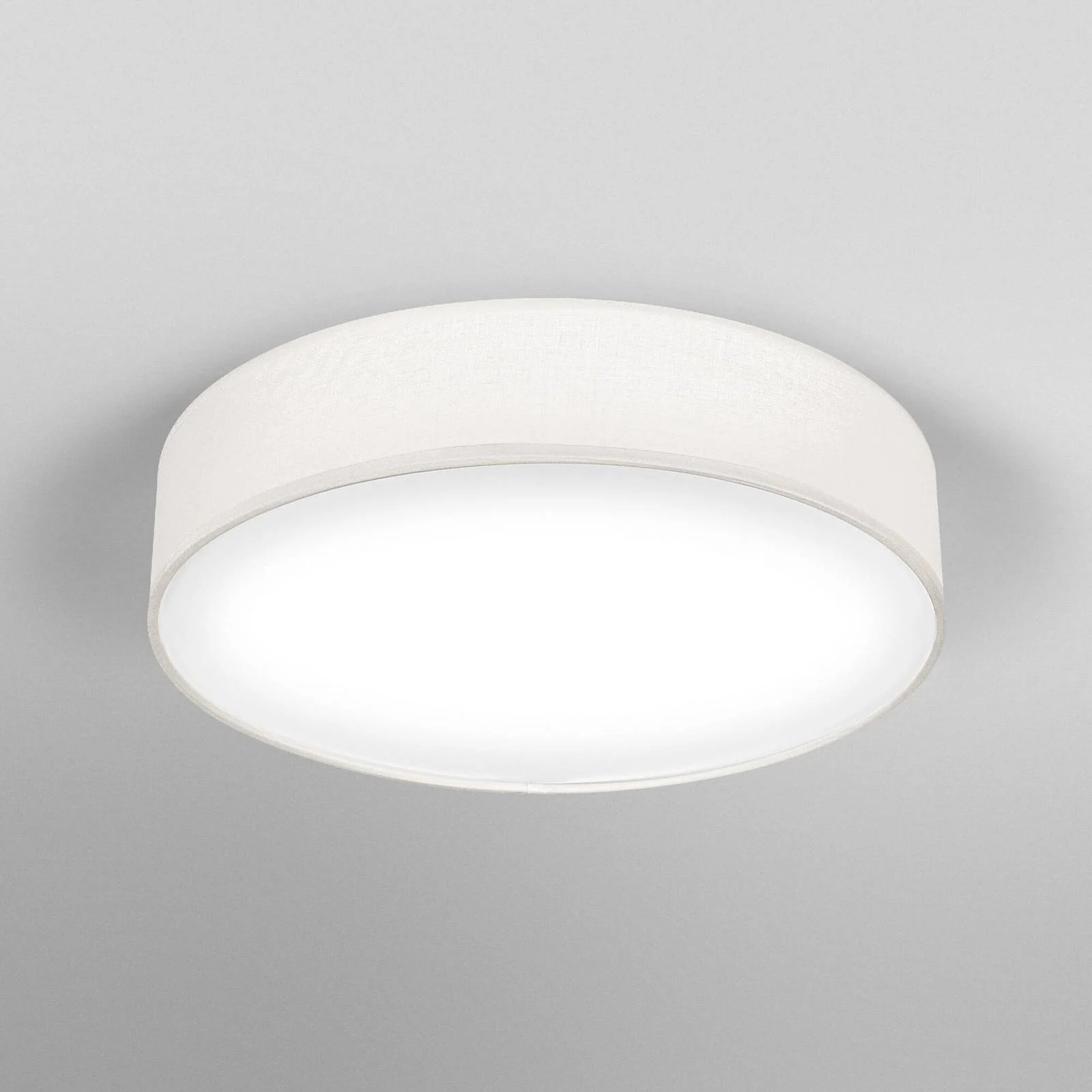 OSRAM Deckenleuchte ORBIS PARIS, beige, Ø 48 cm, Textil, E27 günstig online kaufen