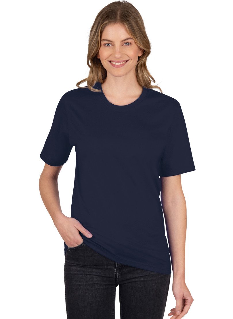 Trigema T-Shirt "TRIGEMA T-Shirt DELUXE Baumwolle", (1 tlg.) günstig online kaufen