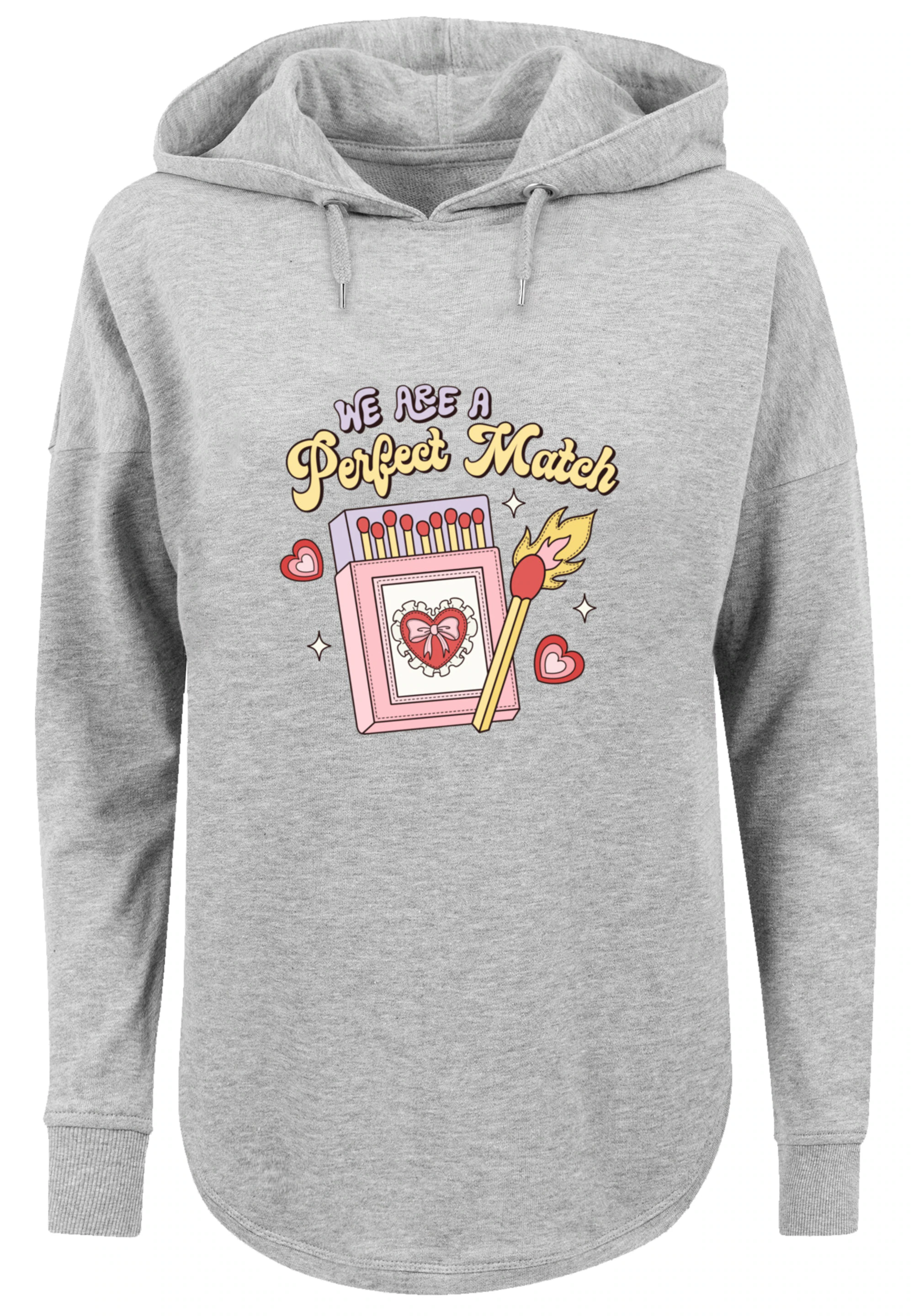 F4NT4STIC Kapuzenpullover "We Are A Perfect Match Love", Premium Qualität günstig online kaufen