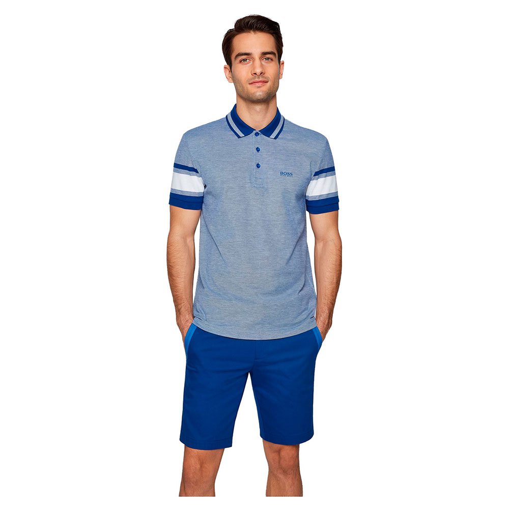 Boss Paddy 7 Kurzarm-poloshirt M Bright Blue günstig online kaufen