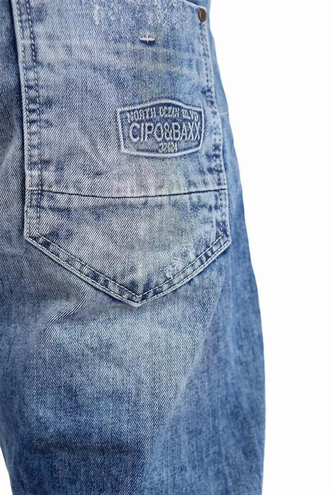 Cipo & Baxx Bikerjeans Hose BA-CD131 günstig online kaufen