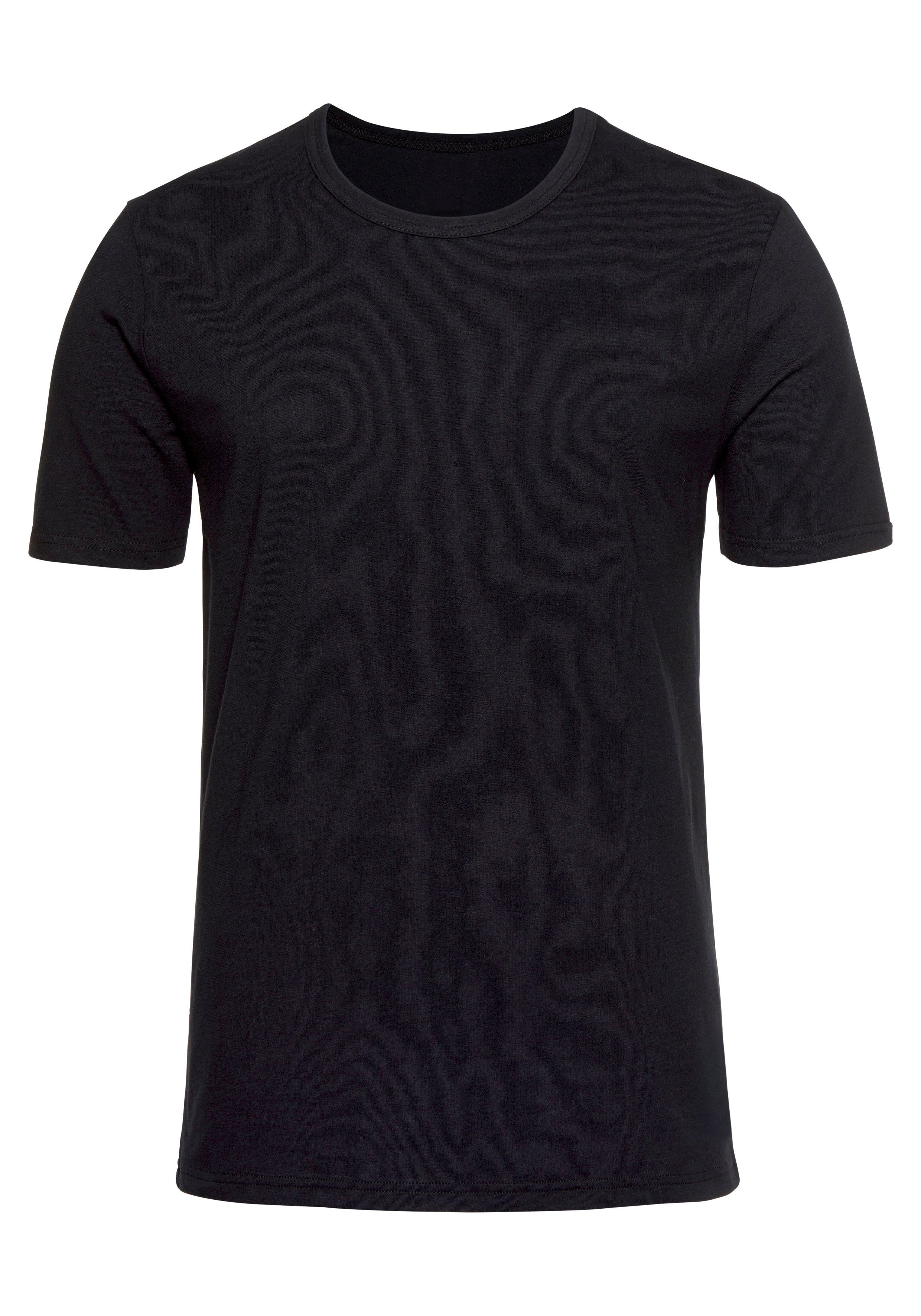 H.I.S T-Shirt, (2er-Pack), mit Rundhalsausschnitt perfekt als Unterziehshir günstig online kaufen