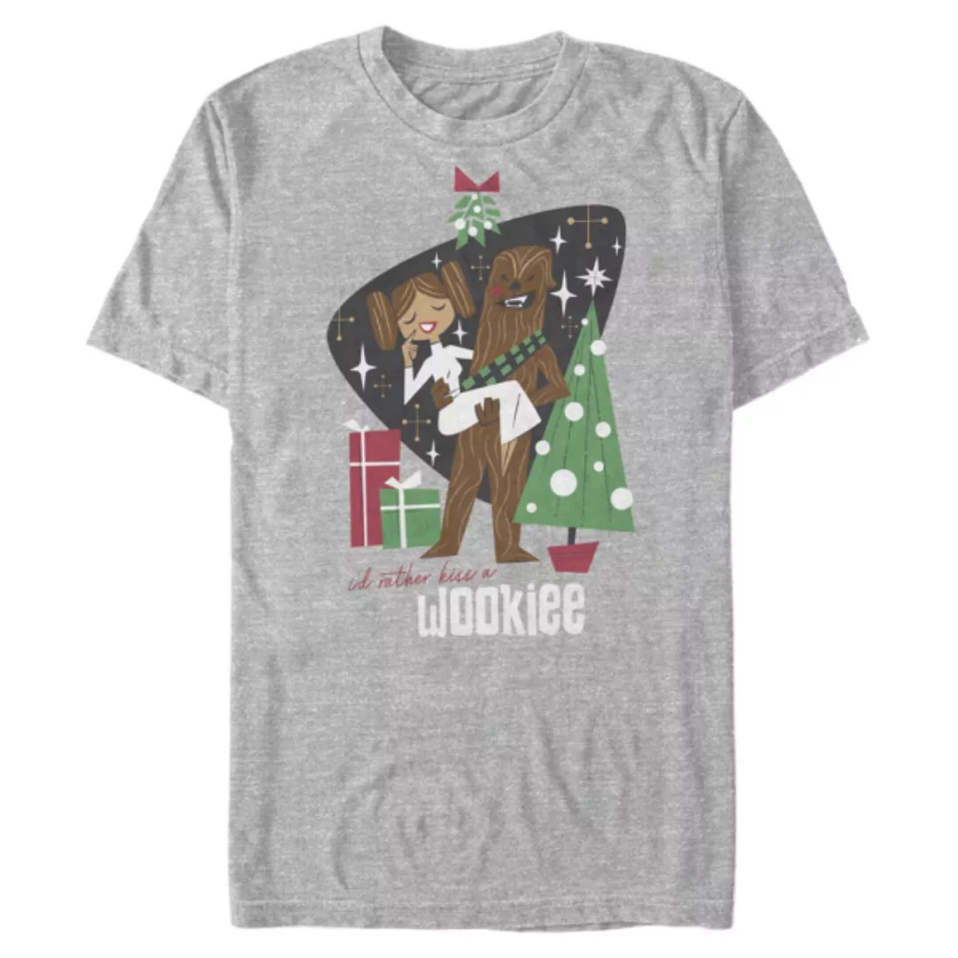 Star Wars - Gruppe Kiss a Wookiee - Weihnachten - Männer T-Shirt günstig online kaufen