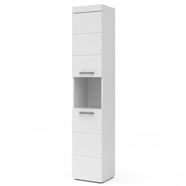 Vicco Hochschrank Luna, Weiß, 37 x 190 cm günstig online kaufen