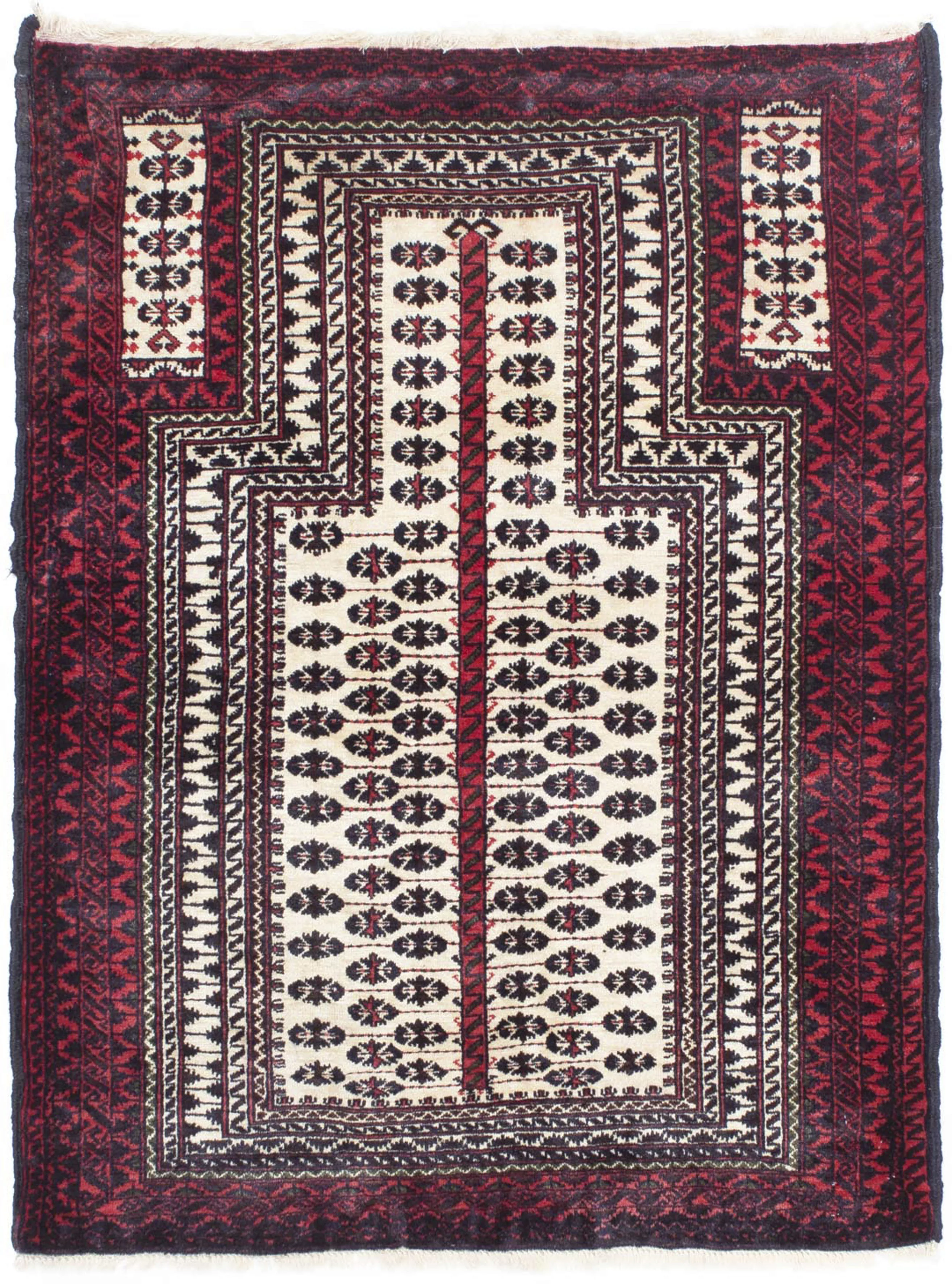 morgenland Orientteppich »Belutsch - 121 x 99 cm - beige«, rechteckig, Wohn günstig online kaufen