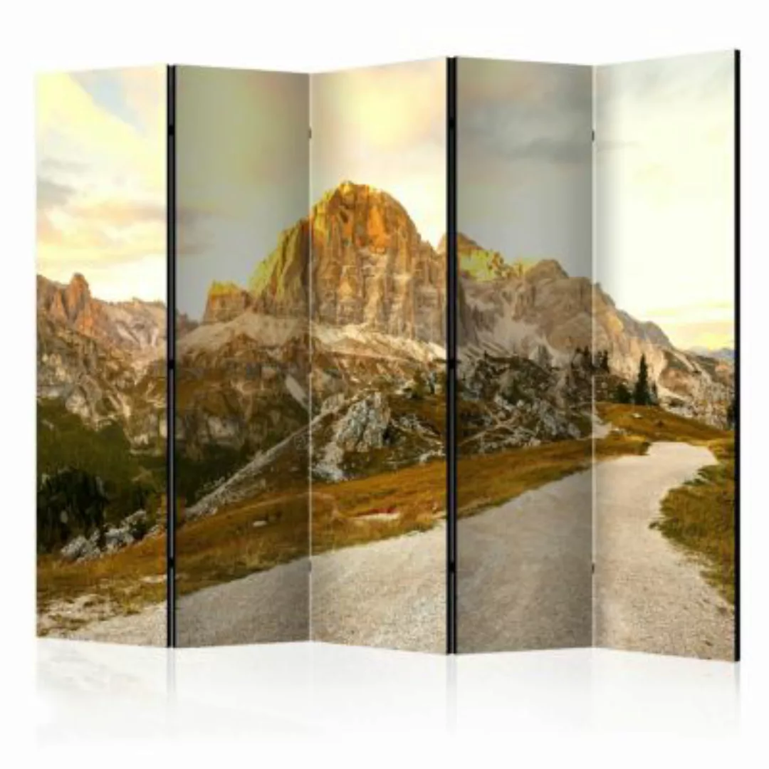 artgeist Paravent Beautiful Dolomites II [Room Dividers] mehrfarbig Gr. 225 günstig online kaufen