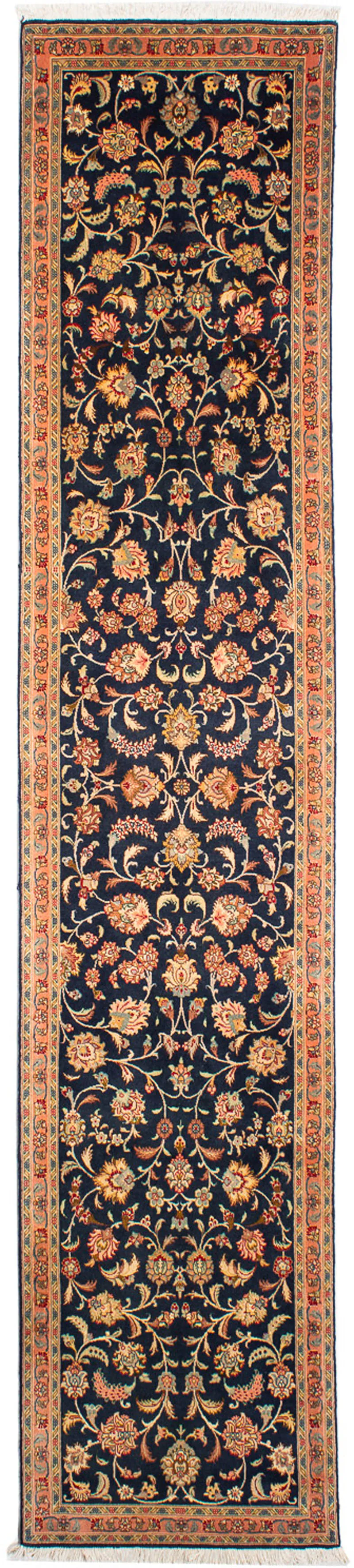 morgenland Orientteppich »Perser - Täbriz - Royal - 292 x 66 cm - dunkelbla günstig online kaufen