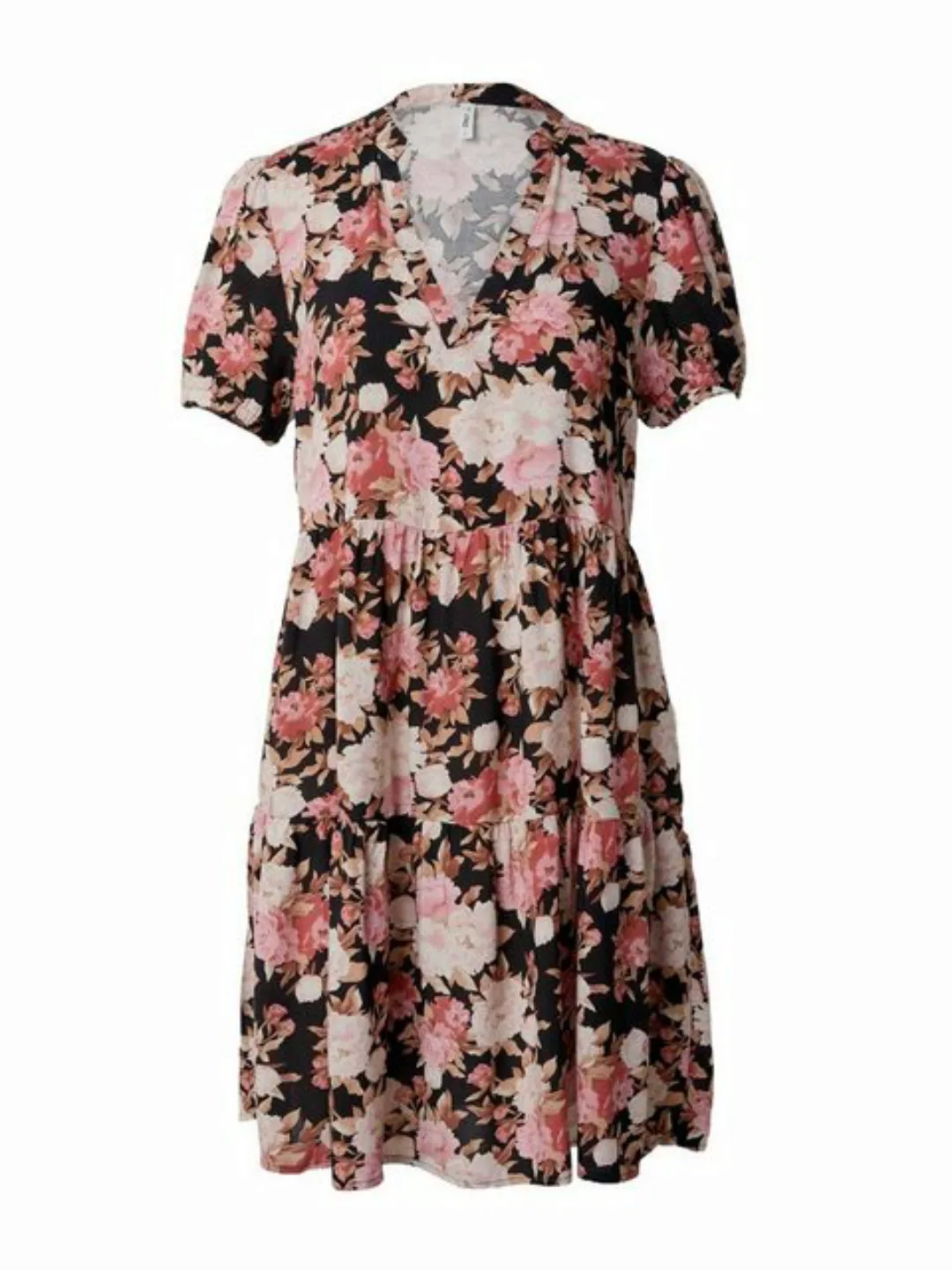 ONLY Druckkleid "ONLNOVA LIFE S/S THEA DRESS AOP PTM", mit Volant günstig online kaufen