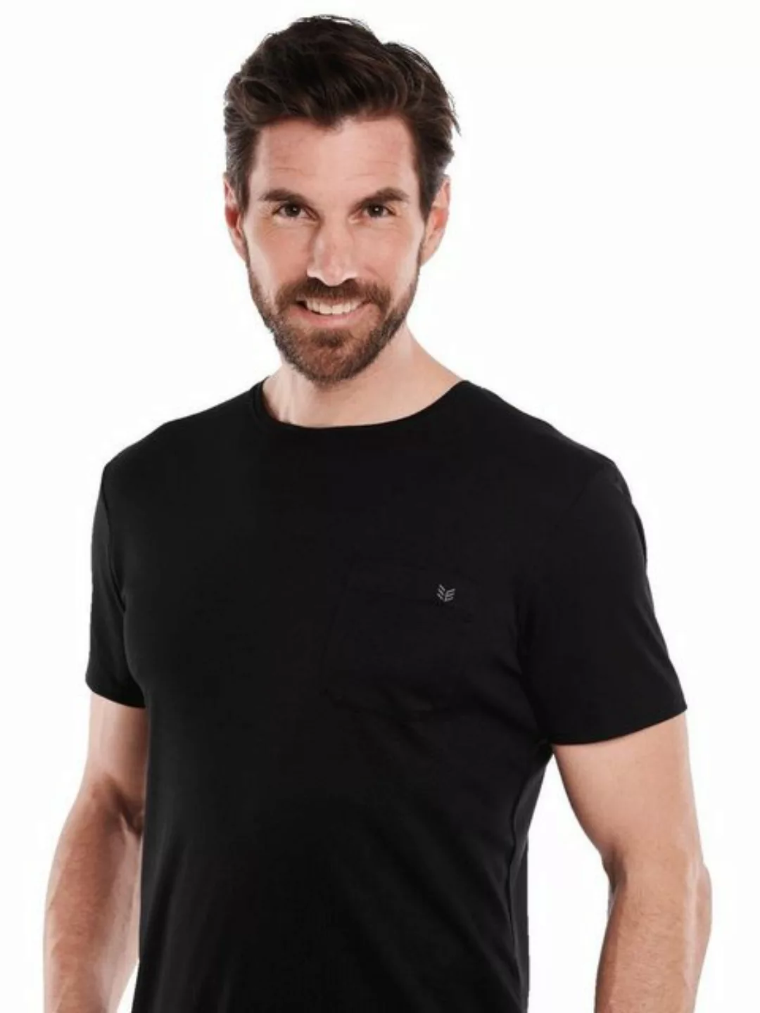 ENGBERS GERMANY Rundhalsshirt T-Shirt aus nachhaltiger Verarbeitung günstig online kaufen