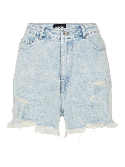 pieces Jeansshorts PCLAYA ULTRA HW ACID DEST SHORTS B günstig online kaufen