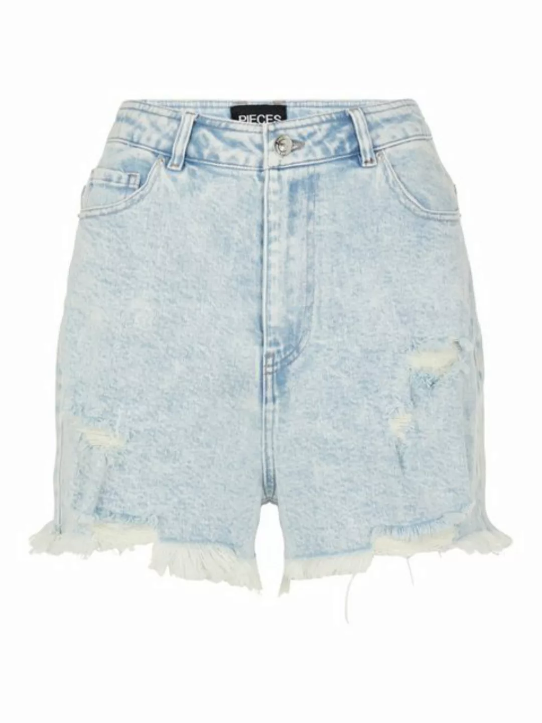 pieces Jeansshorts PCLAYA ULTRA HW ACID DEST SHORTS B günstig online kaufen