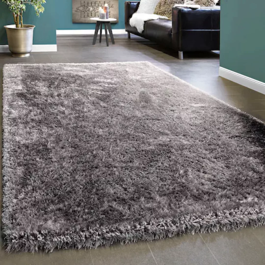 Paco Home Hochflor-Teppich »Touch 100«, rechteckig günstig online kaufen