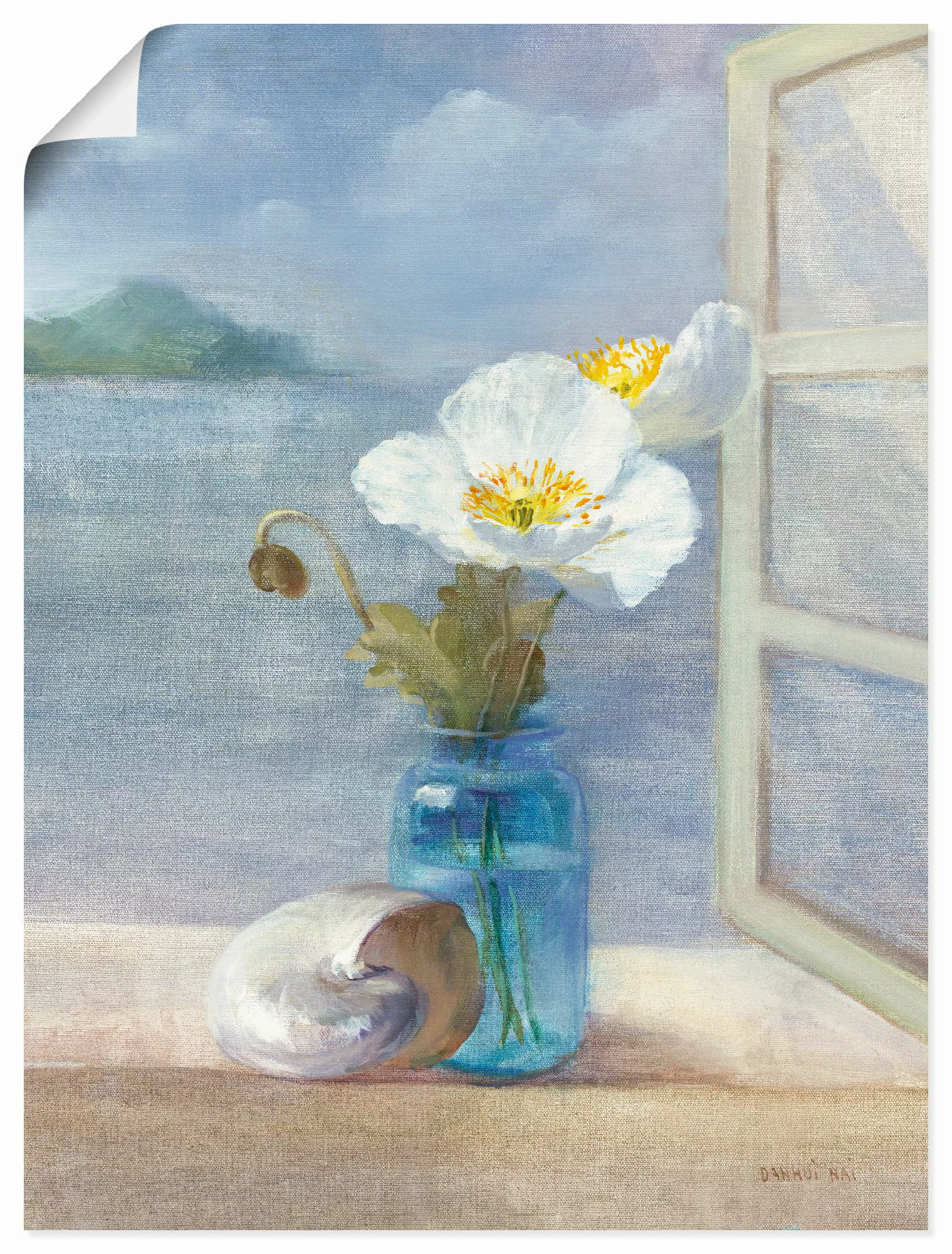 Artland Wandbild "Küsten Blumen II", Arrangements, (1 St.) günstig online kaufen