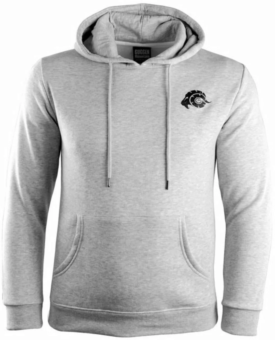 GUGGEN Mountain Hoodie Kapuzenpullover Hoodie Pullover mit Kapuze und Fleec günstig online kaufen