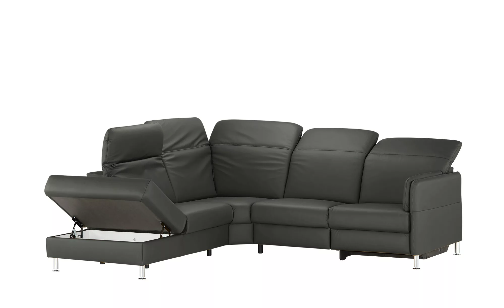 meinSofa Ecksofa  Leon ¦ grau ¦ Maße (cm): B: 259 H: 83 T: 236 Polstermöbel günstig online kaufen