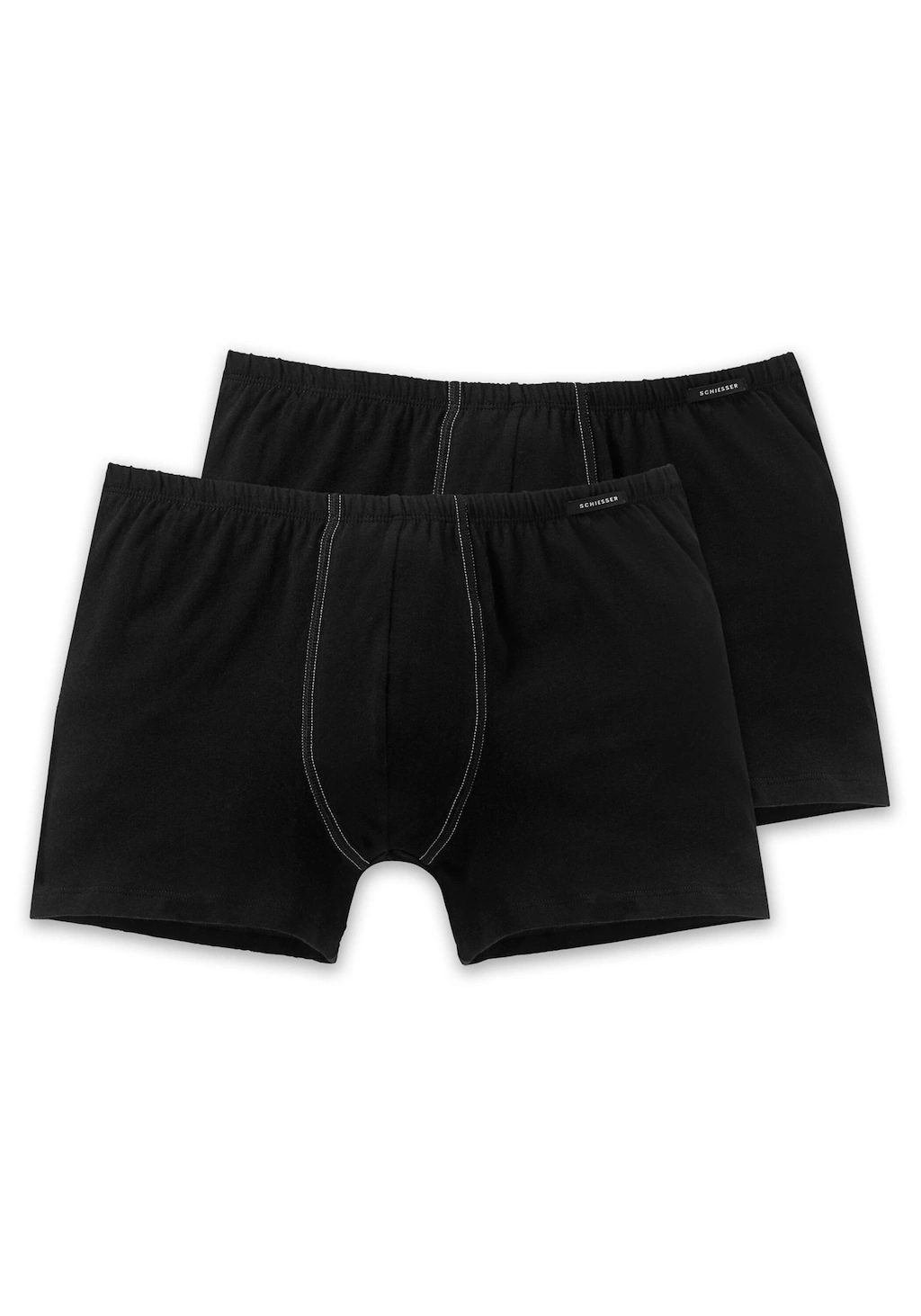 Schiesser 2-er Set Boxerbriefs Schwarz günstig online kaufen