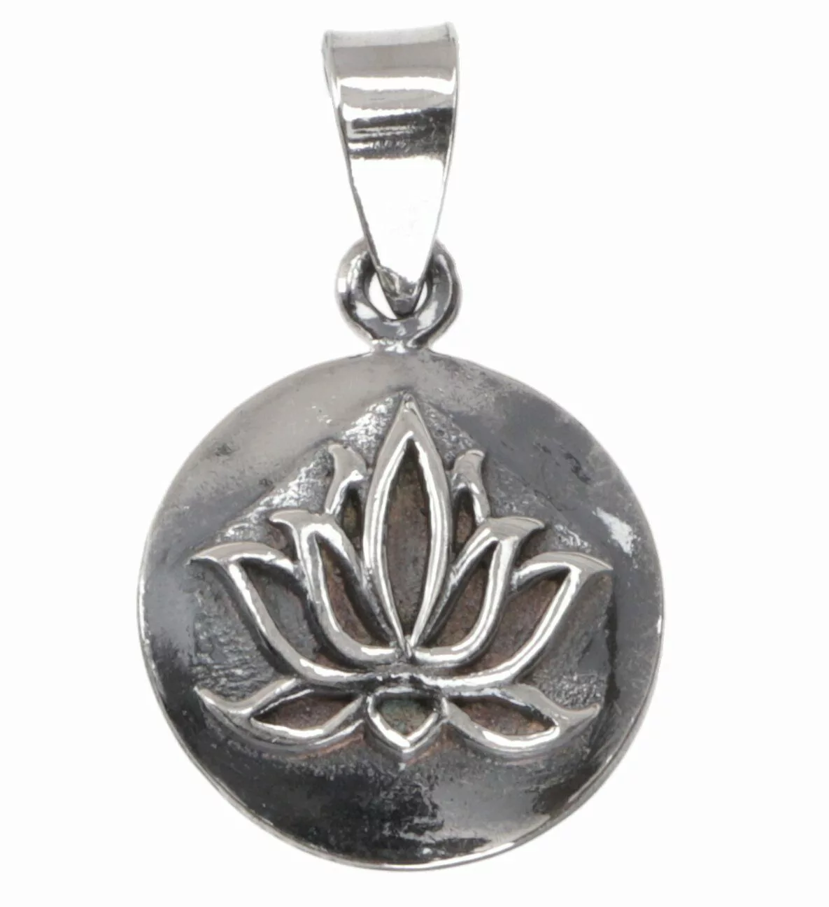 Guru-Shop Kettenanhänger Silberanhänger Lotus, Yoga Kettenanhänger,.. günstig online kaufen