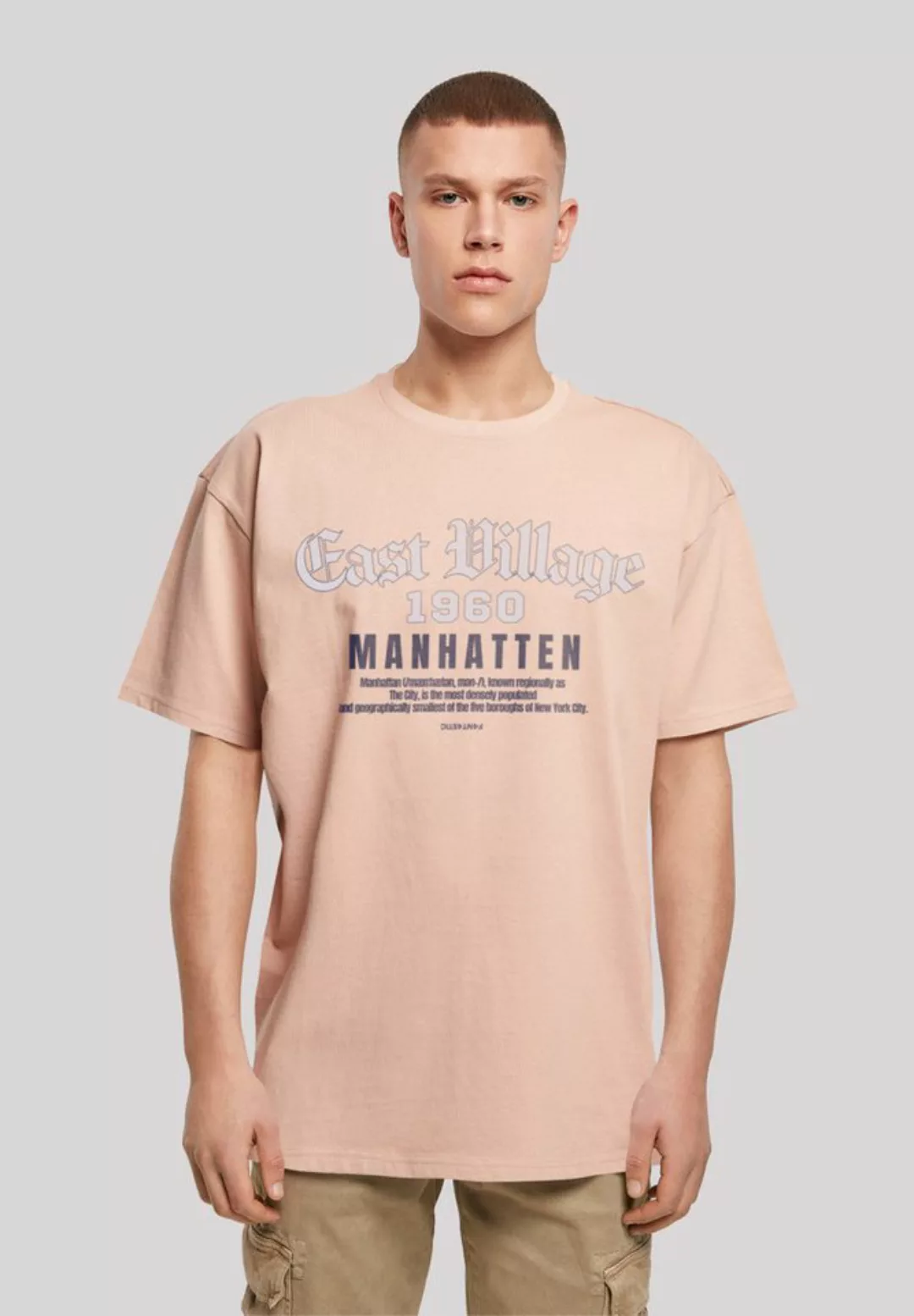 F4NT4STIC T-Shirt "East Village Manhatten OVERSIZE TEE", Print günstig online kaufen