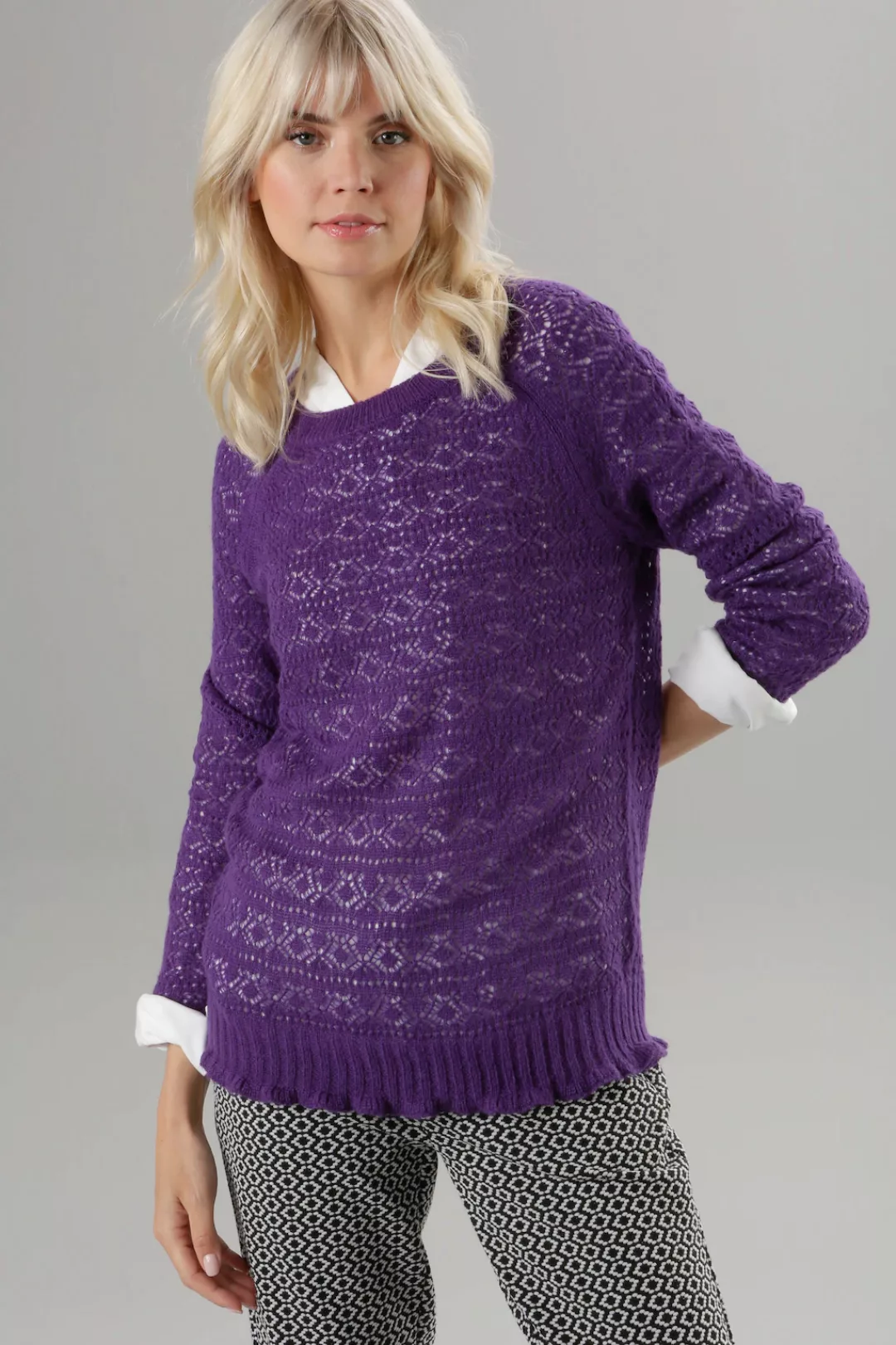 Aniston SELECTED Strickpullover günstig online kaufen