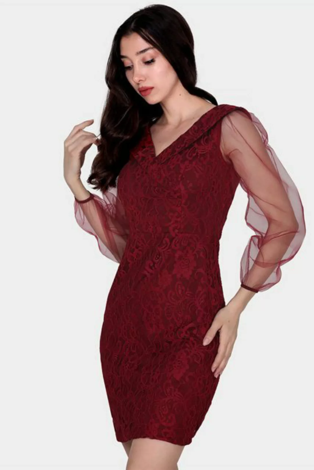 Modabout Abendkleid Kurzes Midikleid Sommerkleid für Damen - NELB0588D5092B günstig online kaufen