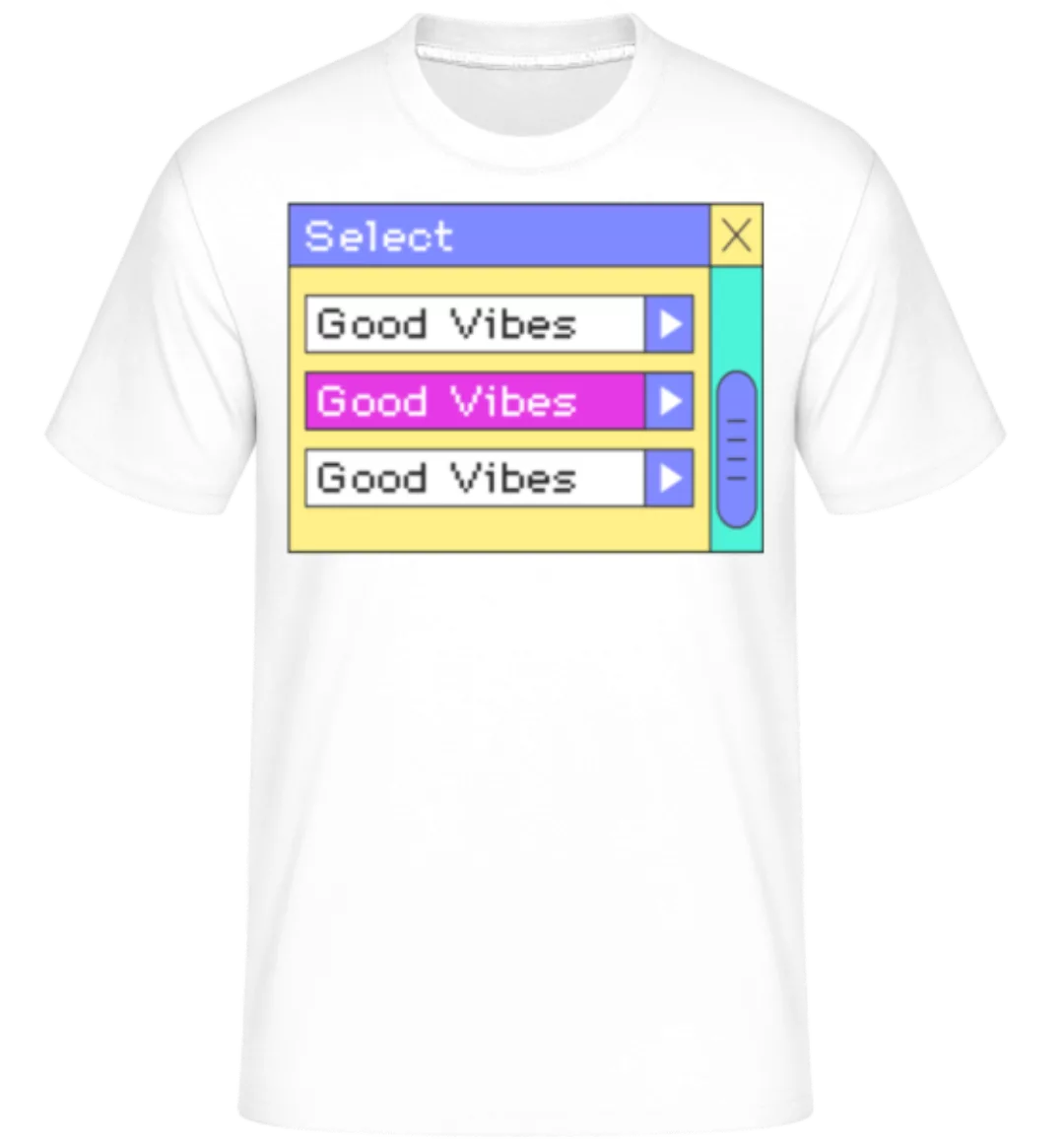 Select Good Vibes · Shirtinator Männer T-Shirt günstig online kaufen