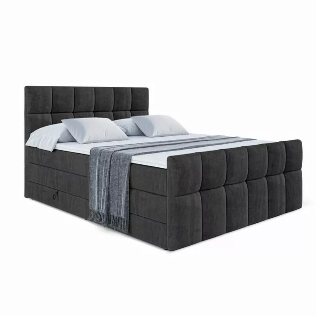 ALTDECOR Boxspringbett RICAR-Z KING günstig online kaufen