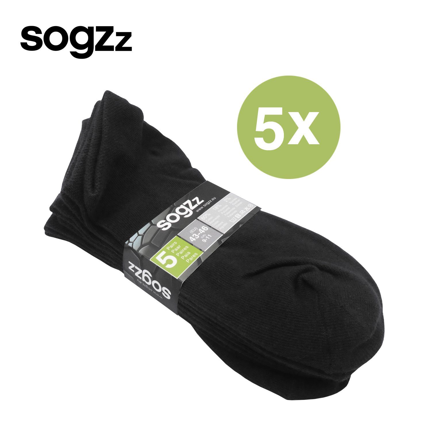 sogzz Sneakersocken 5-60 Paar Sneaker Socken günstig online kaufen