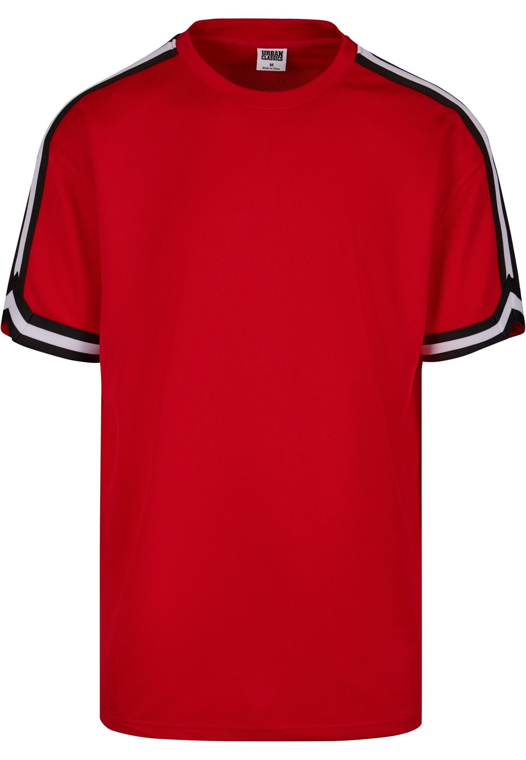 URBAN CLASSICS T-Shirt "Urban Classics Herren Oversized Stripes Mesh Tee", günstig online kaufen
