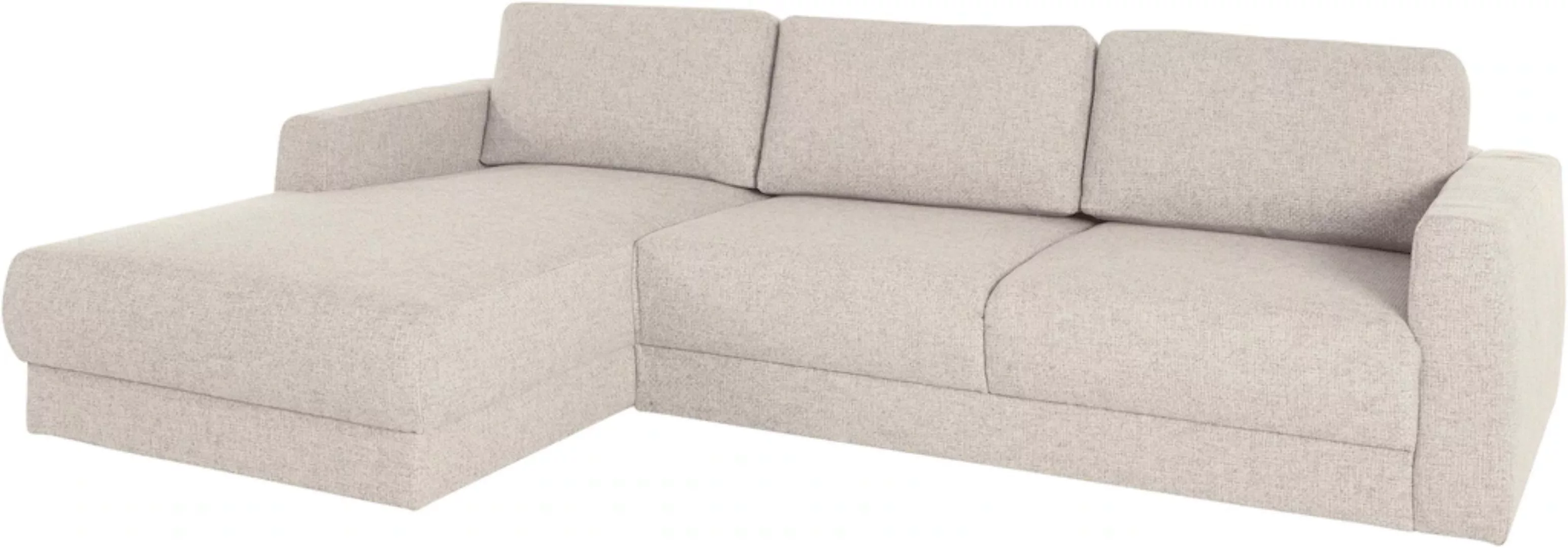 andas Ecksofa »Hobro L-Form«, in 3 Bezugsqualitäten in vielen Farben, Desig günstig online kaufen