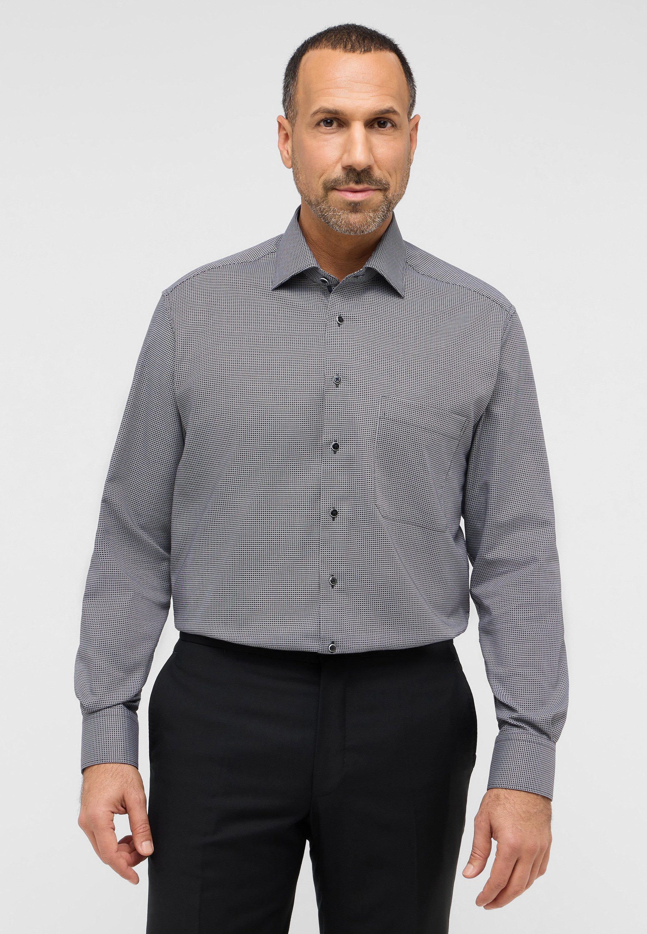 Eterna Langarmhemd "MODERN FIT", NON IRON (bügelfrei) günstig online kaufen