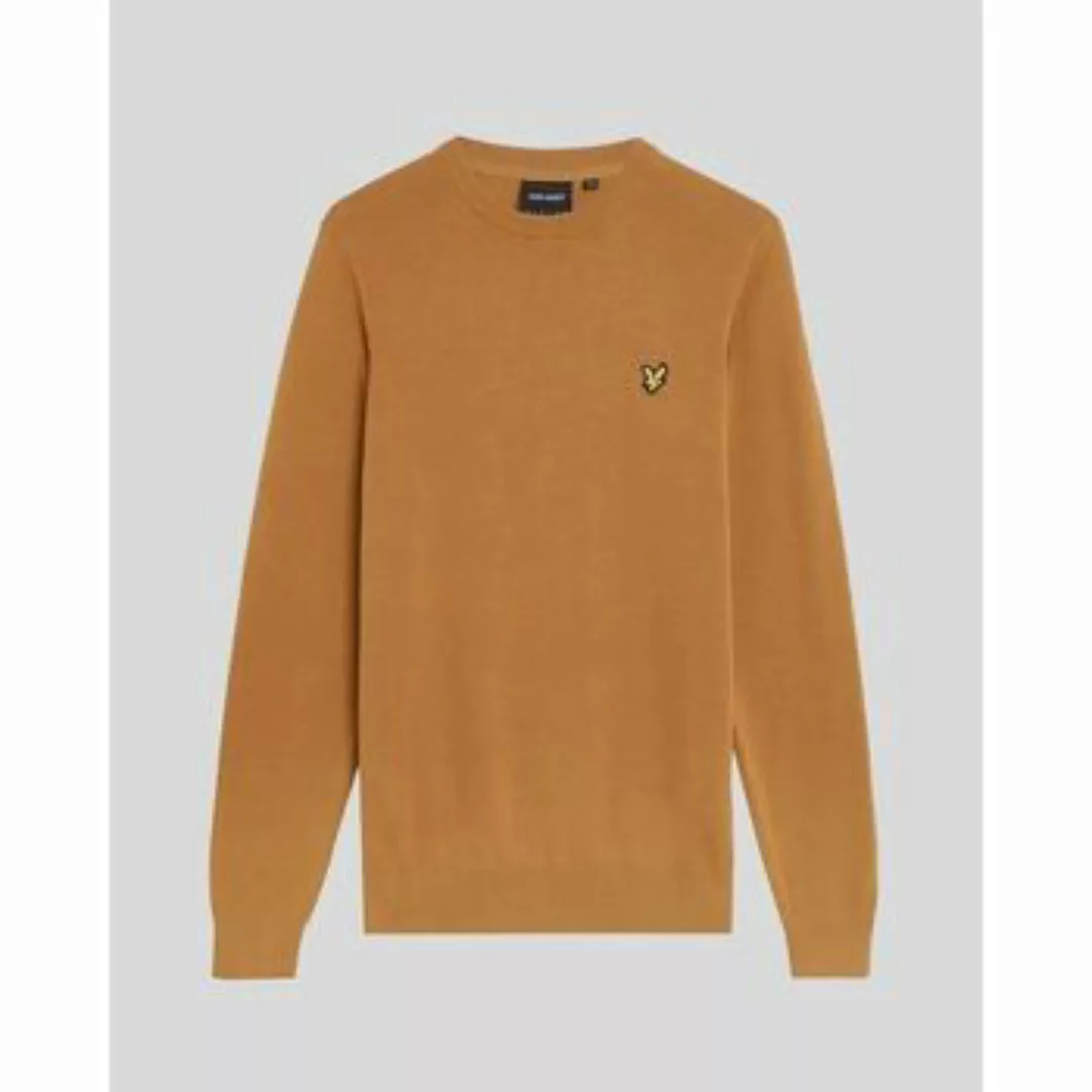 Lyle & Scott  Pullover KN2136V COTTON CREW-X571 PANEL BROWN günstig online kaufen