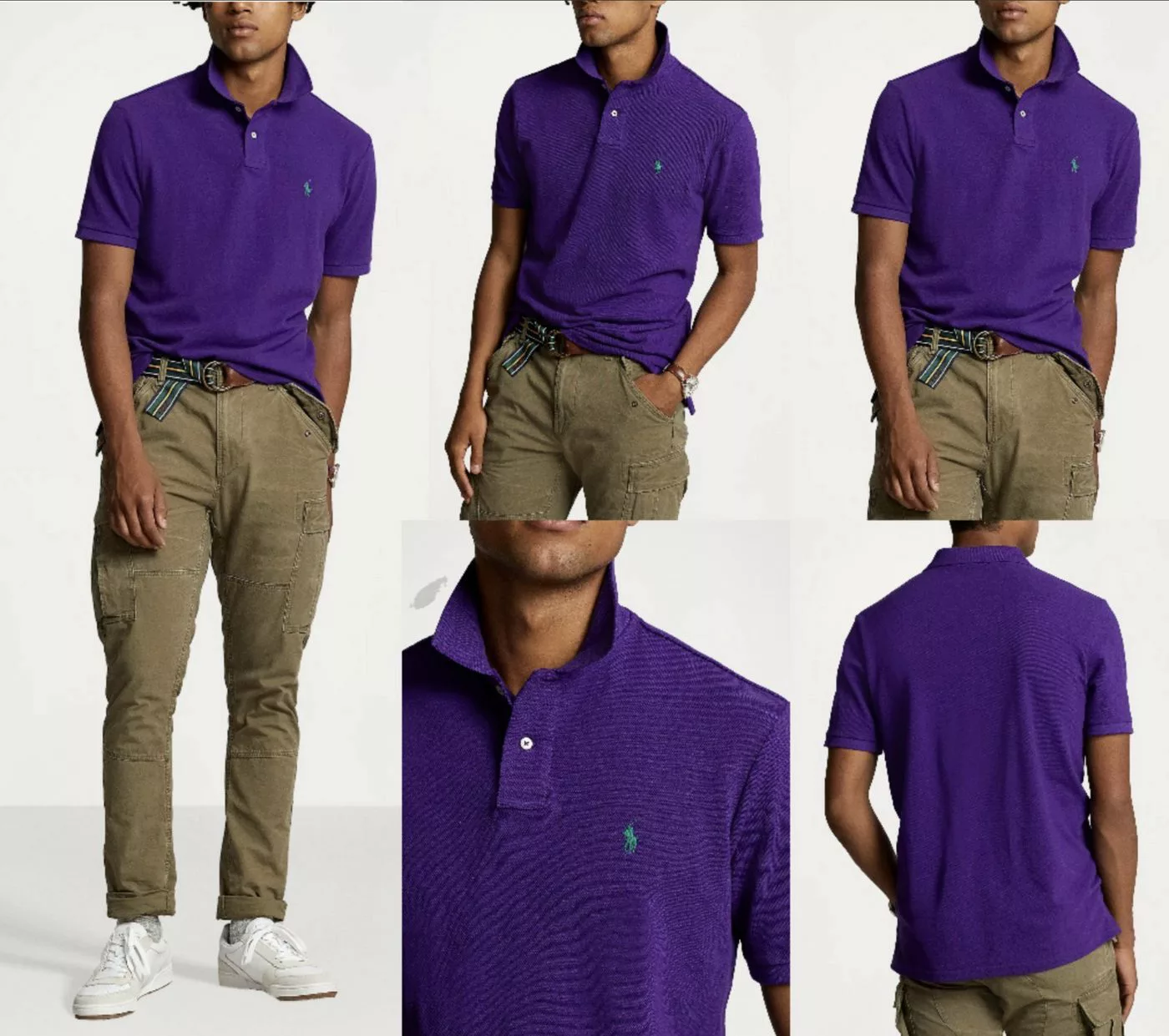 Ralph Lauren Poloshirt POLO RALPH LAUREN Classic Fit Polohemd Hemd T-Shirt günstig online kaufen