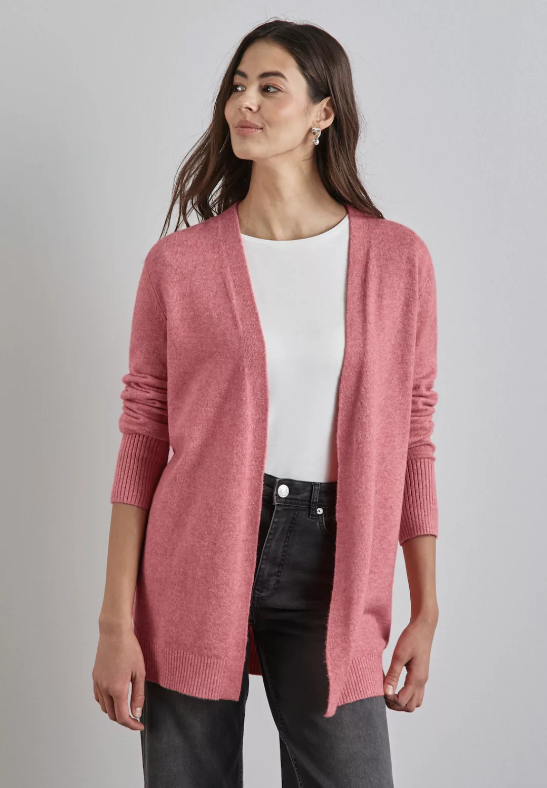 STREET ONE Cardigan, im soften Baumwoll-Mix günstig online kaufen