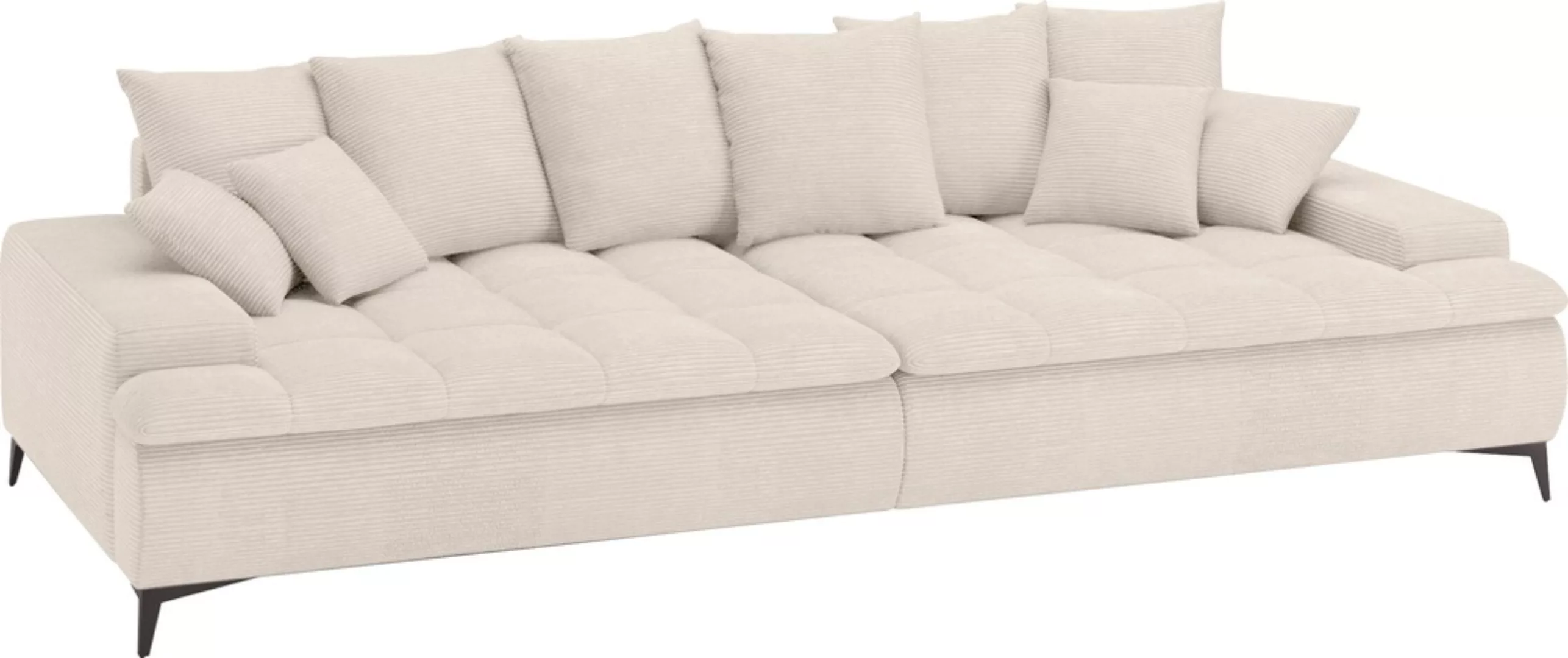 Mr. Couch Big-Sofa "Haiti III", Mit Kaltschaum, bis 140 kg belastbar günstig online kaufen