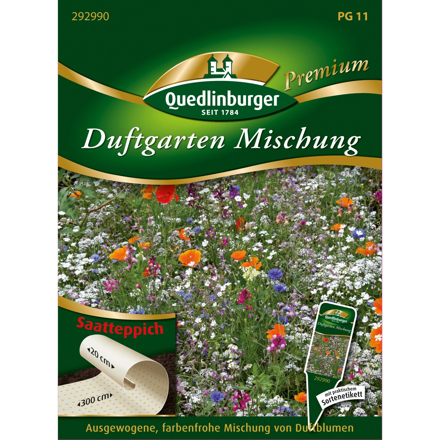 Quedlinburger Duftgarten Mischung Saatteppich günstig online kaufen