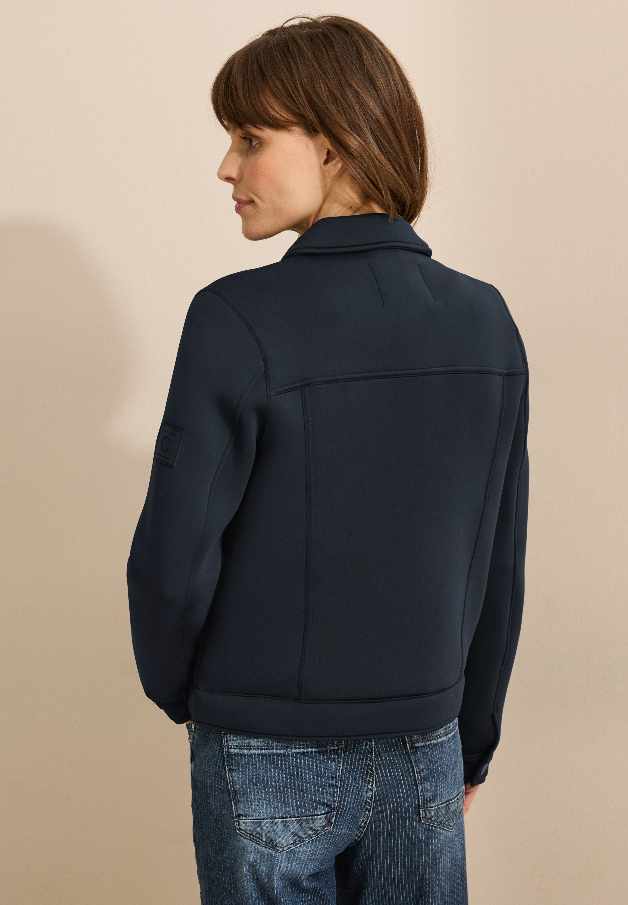 Cecil Kurzjacke, ohne Kapuze, aus elastischem Materialmix günstig online kaufen