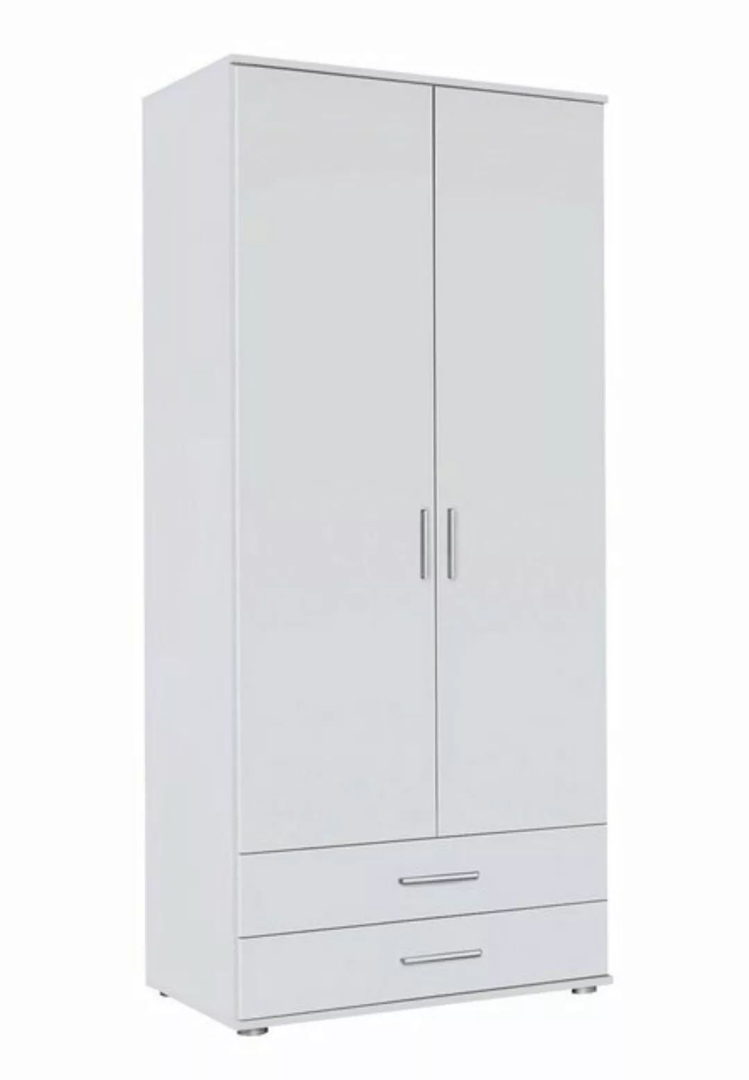 Kindermöbel 24 Kleiderschrank Rasa weiß 2 Türen B 85 cm - H 188 cm günstig online kaufen