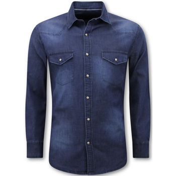 Lf  Hemdbluse Jeanshemd Jeanshemd günstig online kaufen