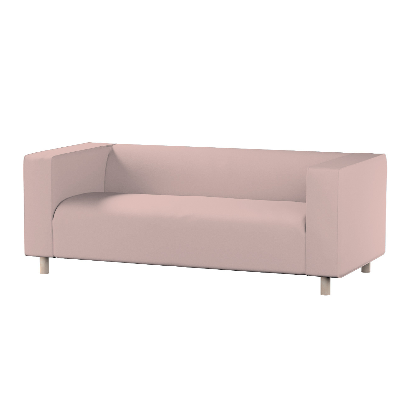 Bezug für Klippan 2-Sitzer Sofa, rosa, Sofahusse, Klippan 2-Sitzer, Bouclé günstig online kaufen