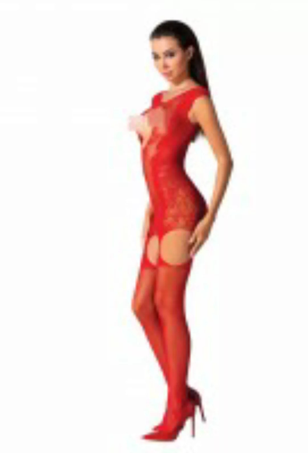 Scharfer Catsuit Ouvert BS082 - sexy Bodystocking von Passion Dessous S/L R günstig online kaufen