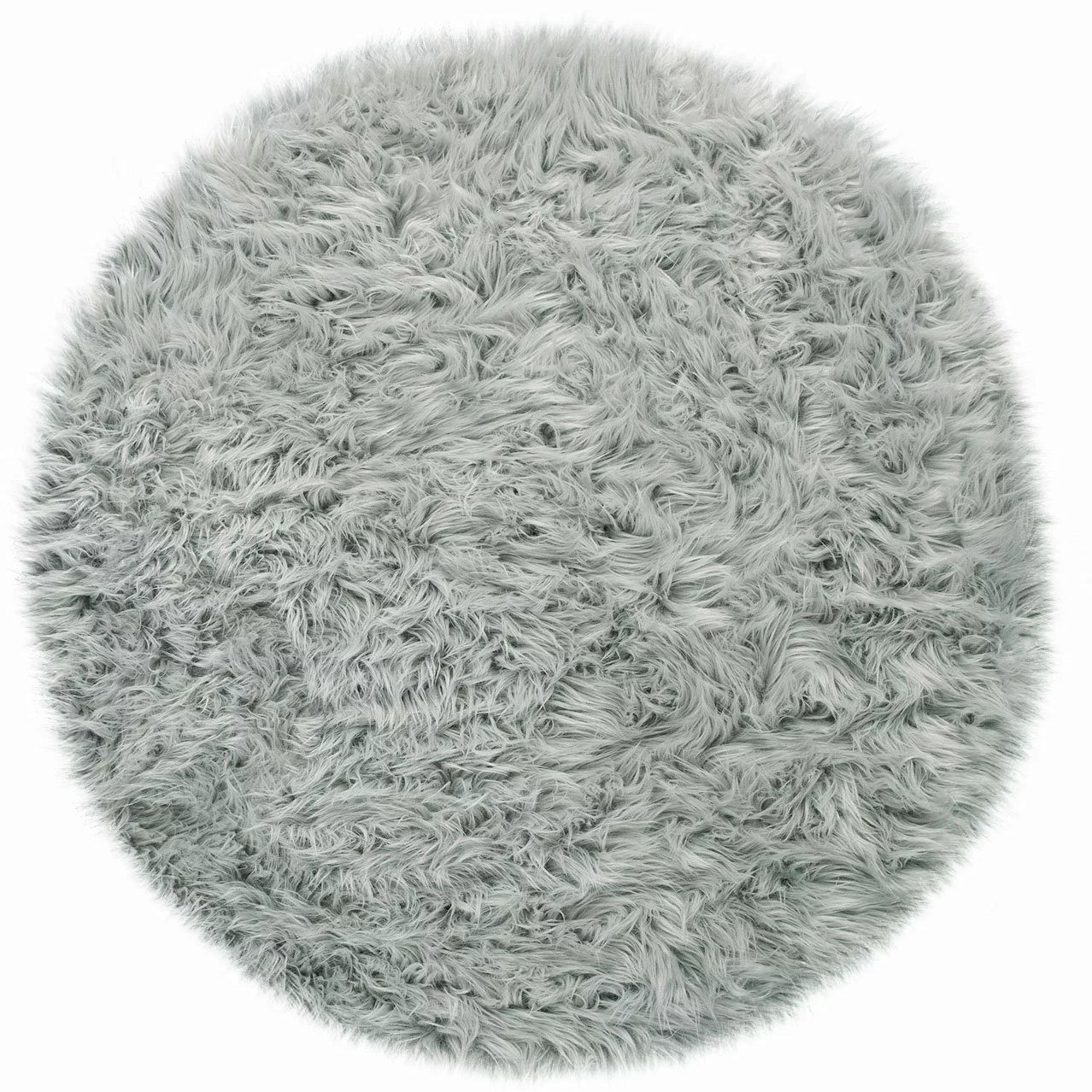 Paco Home Fellteppich »Playa 960«, rund, 64 mm Höhe, Kunstfell, Flokati-Opt günstig online kaufen