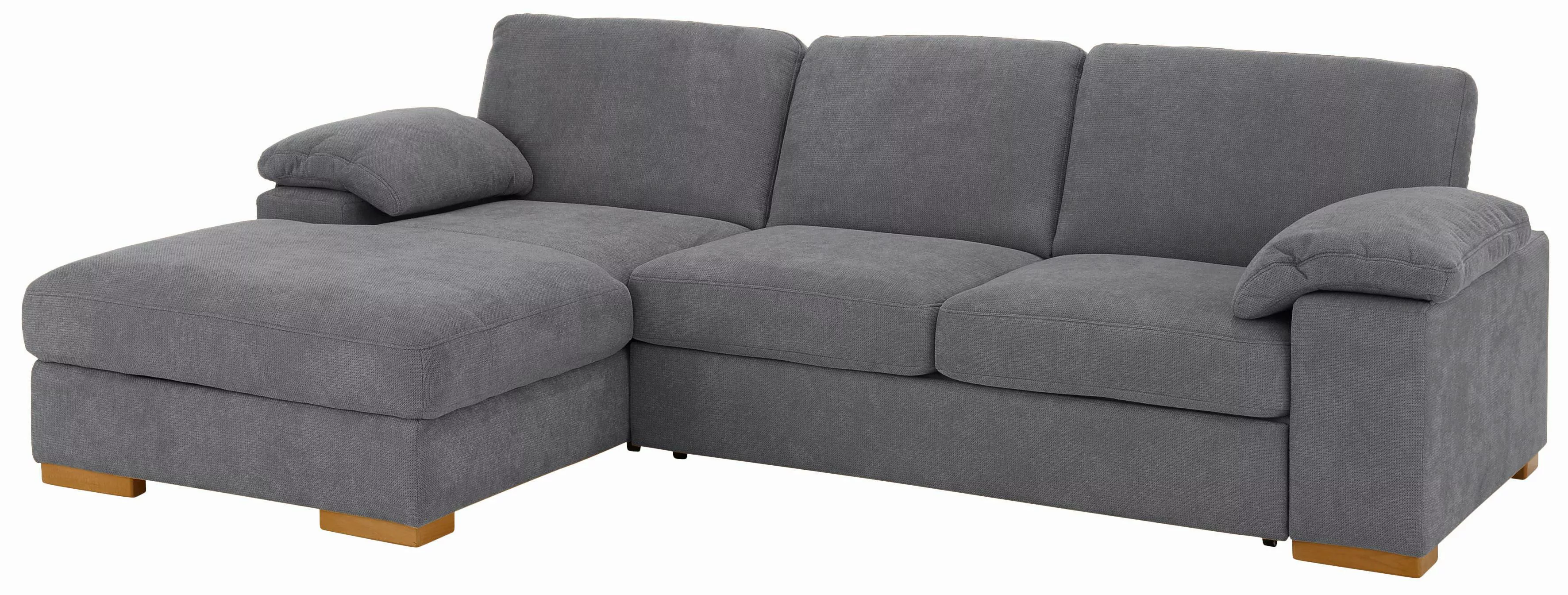 Home affaire Ecksofa Ventura L-Form, wahlweise mit Bettfunktion und Bettfun günstig online kaufen