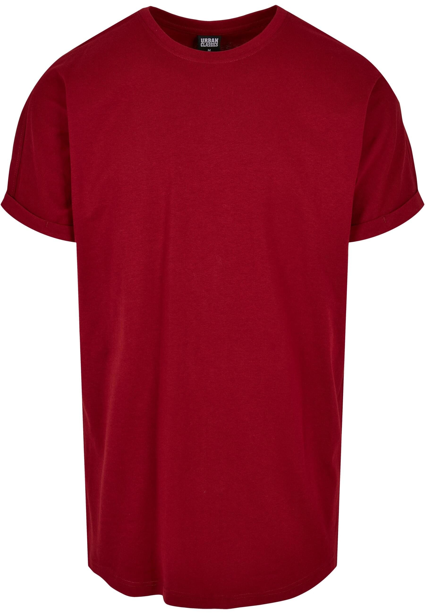 URBAN CLASSICS T-Shirt "Urban Classics Herren Long Shaped Turnup Tee", (1 t günstig online kaufen