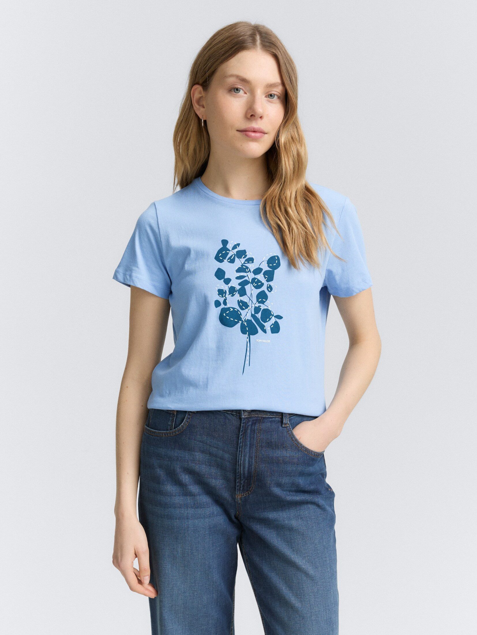 TOM TAILOR T-Shirt T-Shirt mit Print günstig online kaufen
