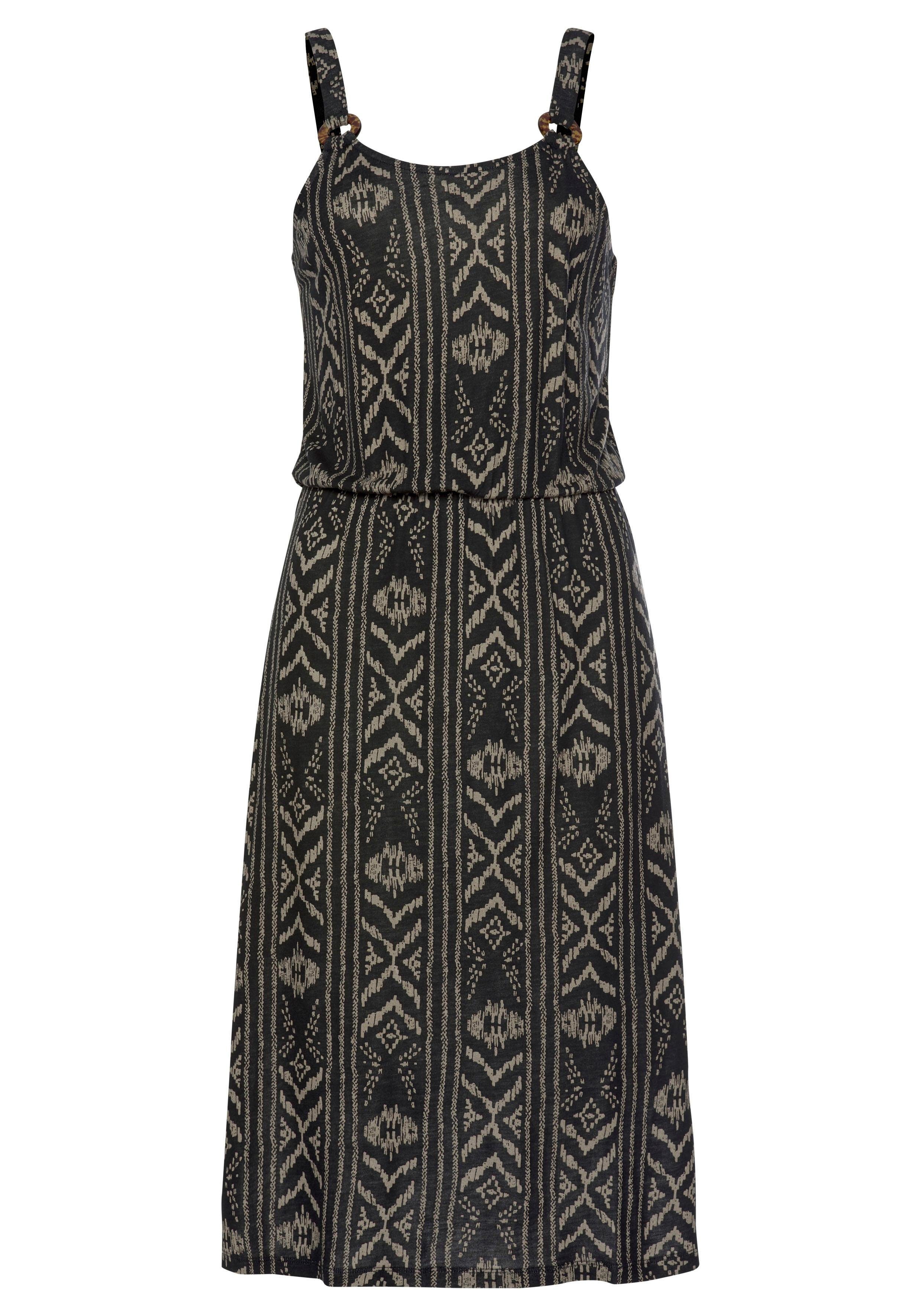 LASCANA Jerseykleid, mit Ringdetail am Träger günstig online kaufen