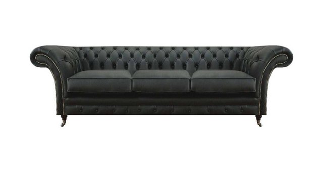 Xlmoebel Sofa Neues Textil-Dreisitzer-Sofa im Chesterfield-Stil für das Woh günstig online kaufen