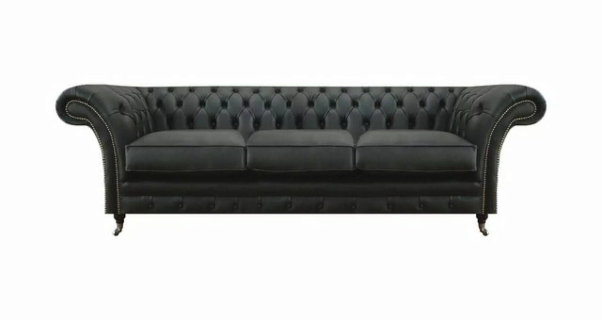 Xlmoebel Sofa Neues Textil-Dreisitzer-Sofa im Chesterfield-Stil für das Woh günstig online kaufen